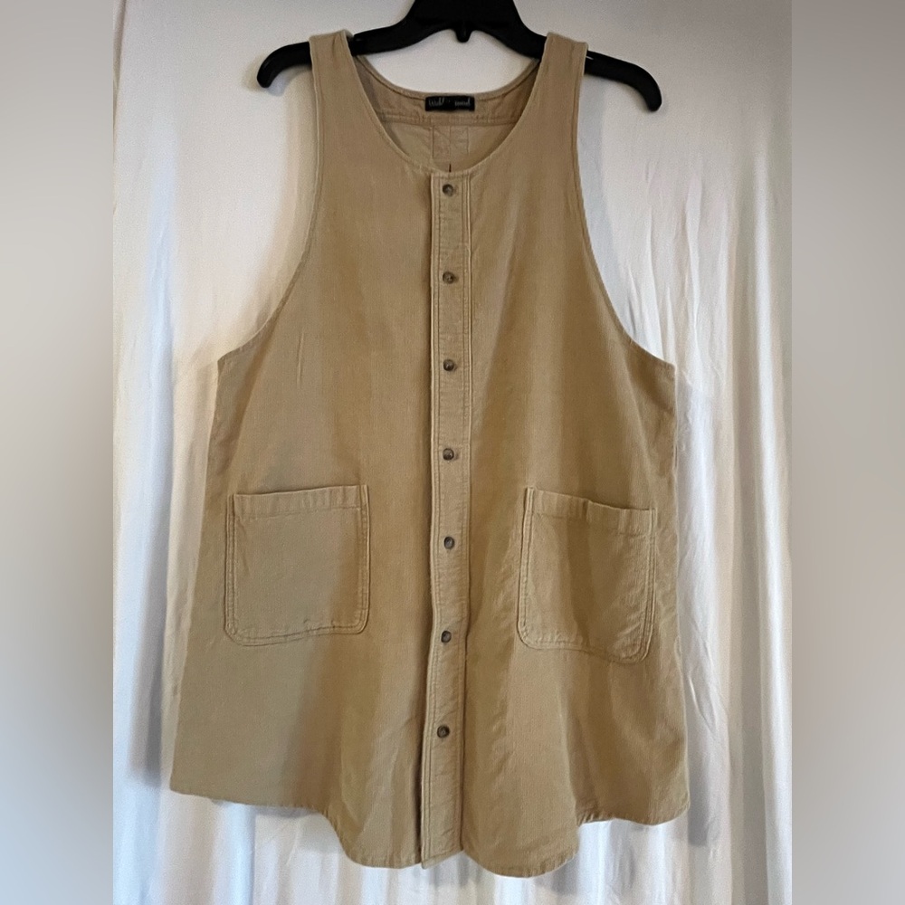 Tan Corduroy Jumper